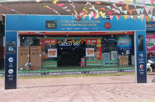 Cổng chào panasonic